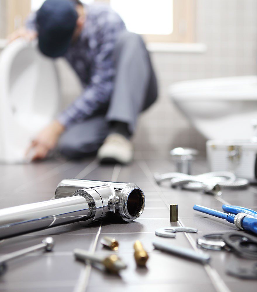 plumber working